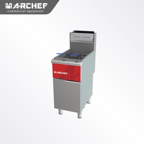 Freestanding Commercial Stainless Gas Fryer MGF3-NG