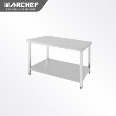 Marchef Stainless 201 Square Tube Work Table Without Splash SW-6062