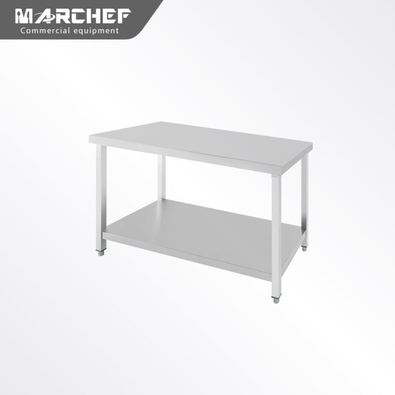 Marchef Stainless 201 Square Tube Work Table Without Splash SW-6062