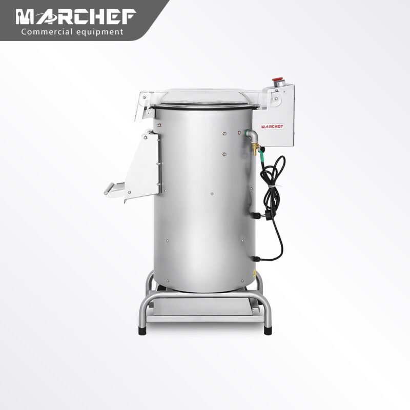 Marchef Commercial Electric Automatic Potato Rumbler Machine PP-10