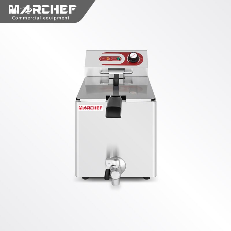 Stainless Steel Commercial Electric Deep Fryer EF-8LV