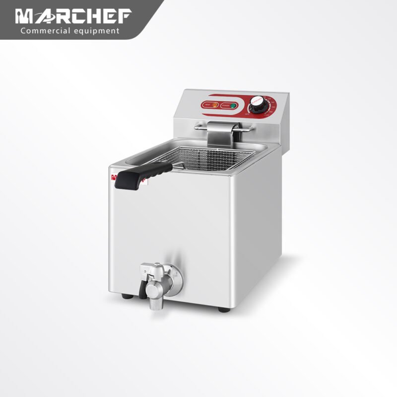 Stainless Steel Commercial Electric Deep Fryer EF-8LV