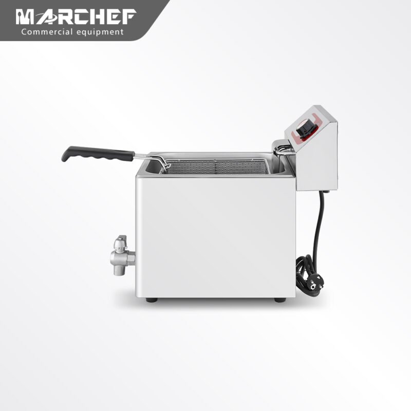 Stainless Steel Commercial Electric Deep Fryer EF-8LV