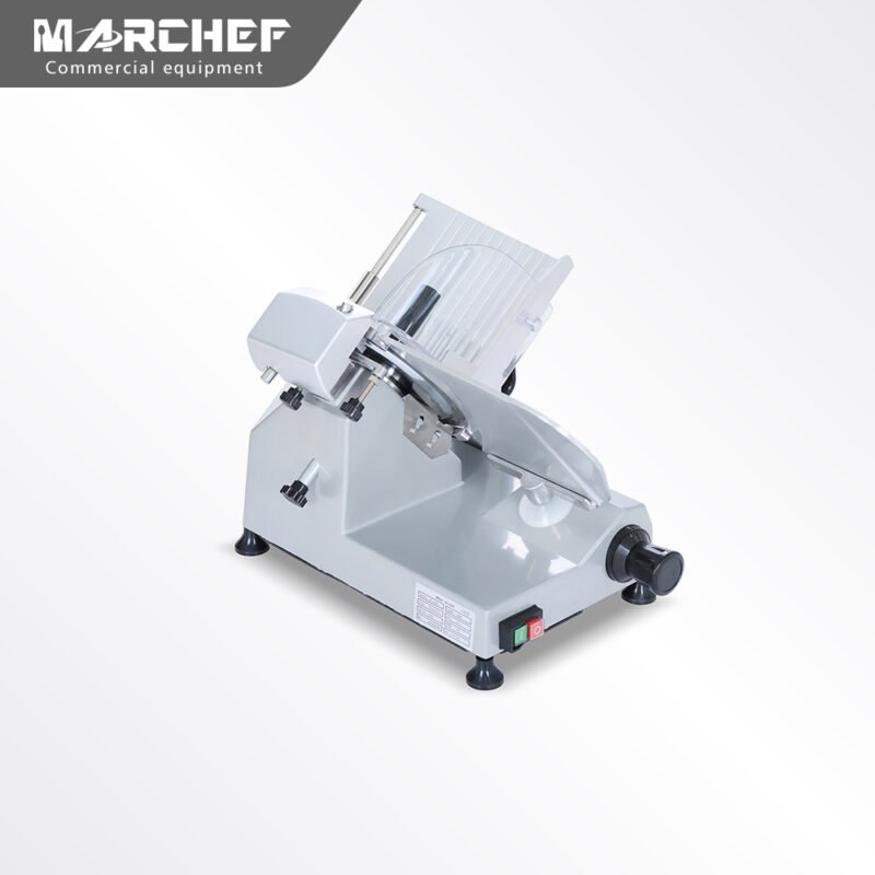 MARCHEF Semi-automatic Commercial Electric Meat Slicer MSE-220A