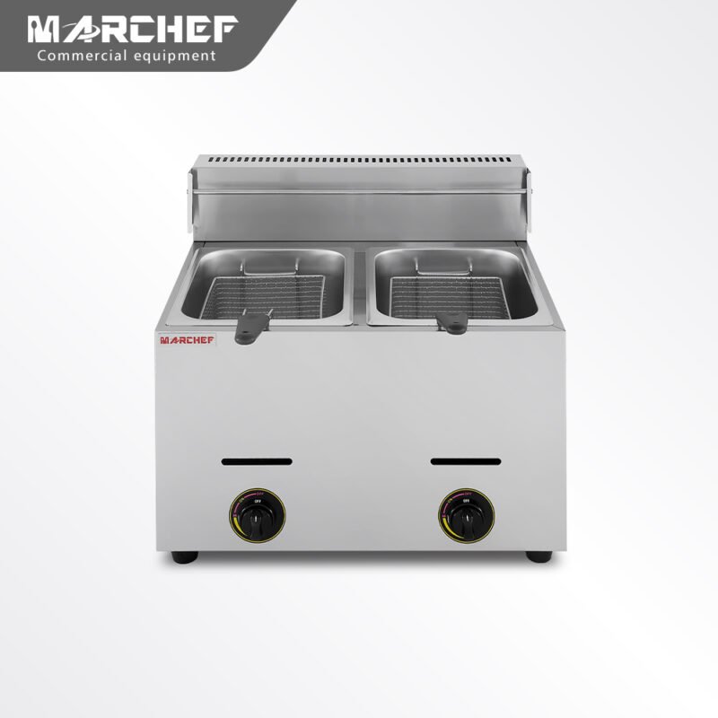 Marchef Commercial Gas Fryer 10L*2 GF-72
