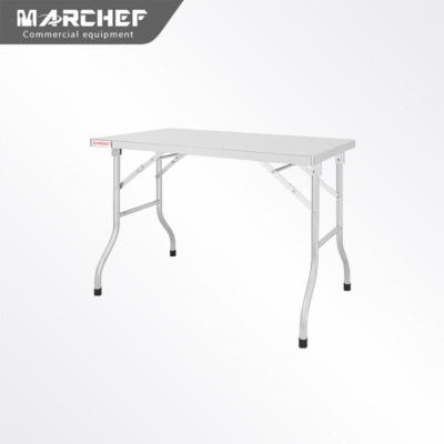 Marchef Kitchen Stainless Two layers Steady Folding Work Table FWT-107D
