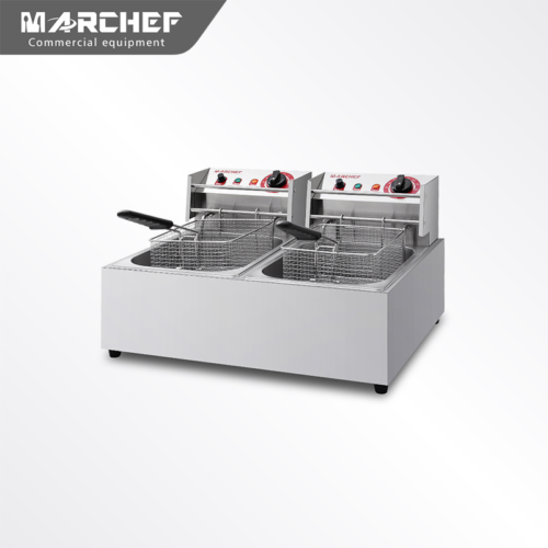 Commercial 7L*2 Electric Deep French Fries Fryer EF-82