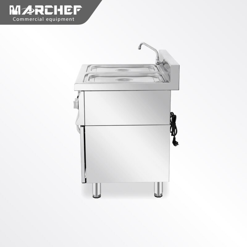 Commercial Vertical Electric Bain Marie With Cabinet BM-600