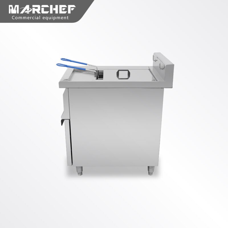 Electric Vertical Commercial French Fryer EF-500EM Supplier