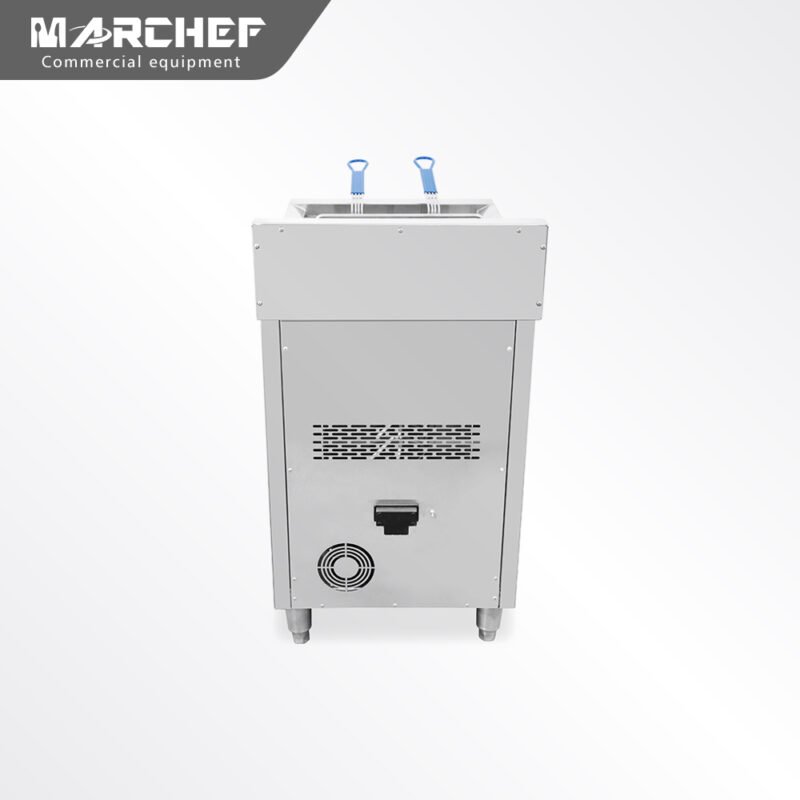 Electric Vertical Commercial French Fryer EF-500EM Supplier